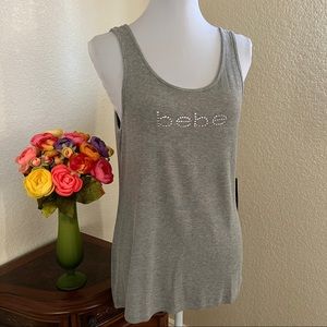 bebe sport Bling Tank Top